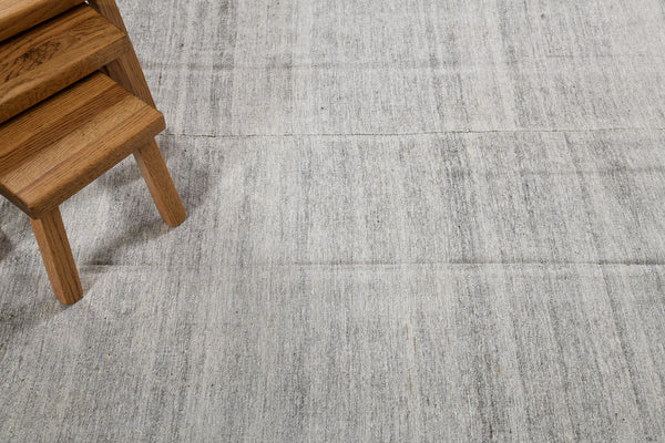 Turkish Tisse Kilim Flat Weave Rug - flat-weave kilim, hand-knotted in Turkey - detailed border and fringe [#10]