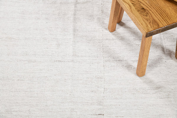Turkish Tisse Kilim Flat Weave Rug - flat-weave kilim, hand-knotted in Turkey - full length showing color variation [#6]