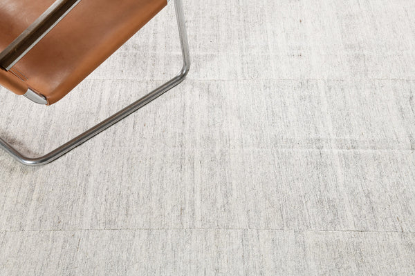Turkish Tisse Kilim Flat Weave Rug - flat-weave kilim, hand-knotted in Turkey - close-up of weave texture and pile [#6]
