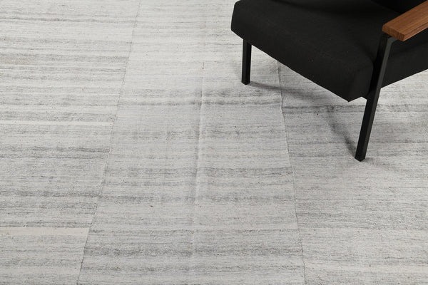 Turkish Tisse Kilim Flat Weave Rug - flat-weave kilim, hand-knotted in Turkey - overhead flat lay view [#5]