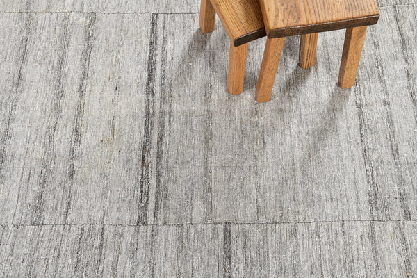 Turkish Tisse Kilim Flat Weave Rug - flat-weave kilim, hand-knotted in Turkey - styled in room setting [#3]