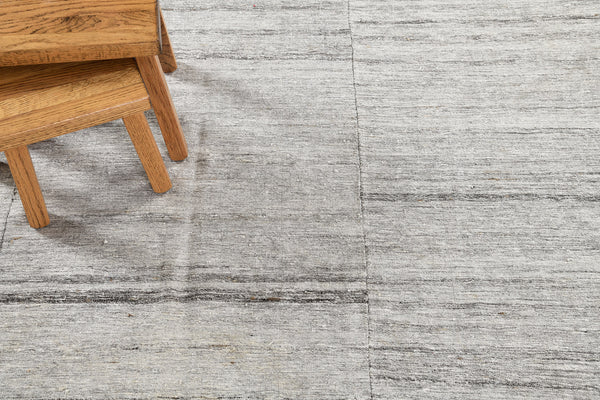Turkish Tisse Kilim Flat Weave Rug - flat-weave kilim, hand-knotted in Turkey - detailed border and fringe [#3]