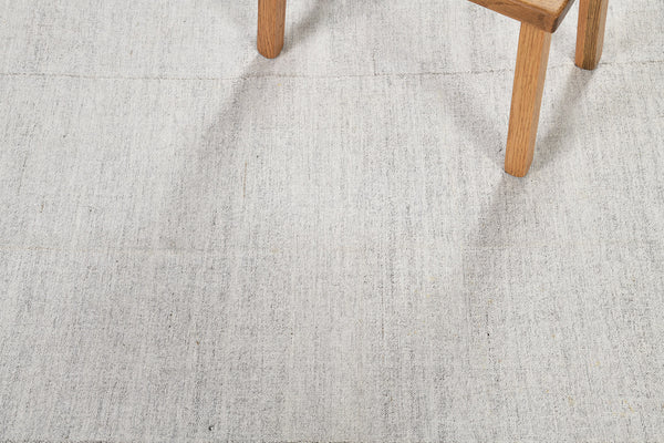 Turkish Tisse Kilim Flat Weave Rug - flat-weave kilim, hand-knotted in Turkey - overhead flat lay view [#1]