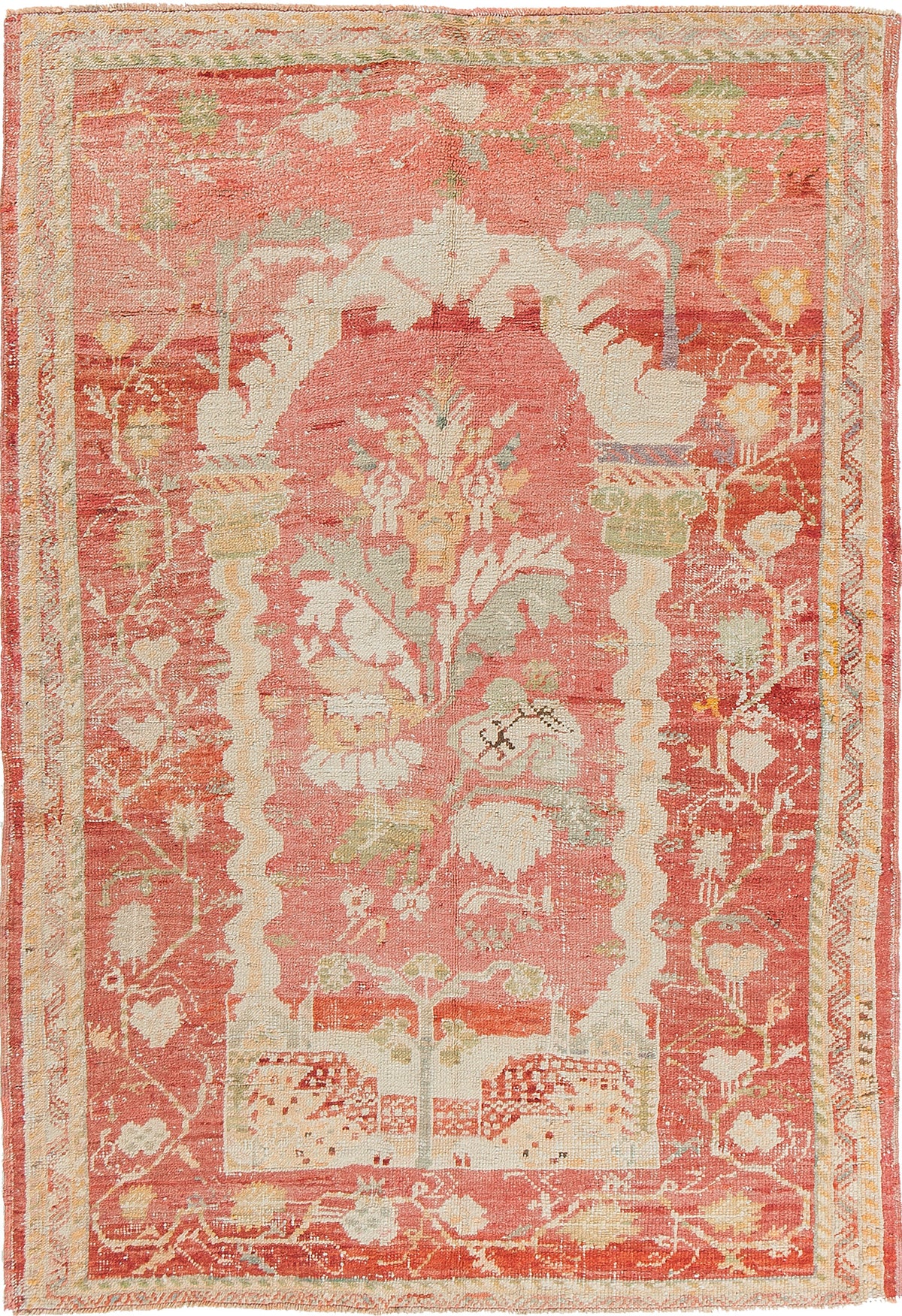 Vintage Turkish Oushak - hand-knotted in Turkey - one-of-a-kind handmade area rug [#2]