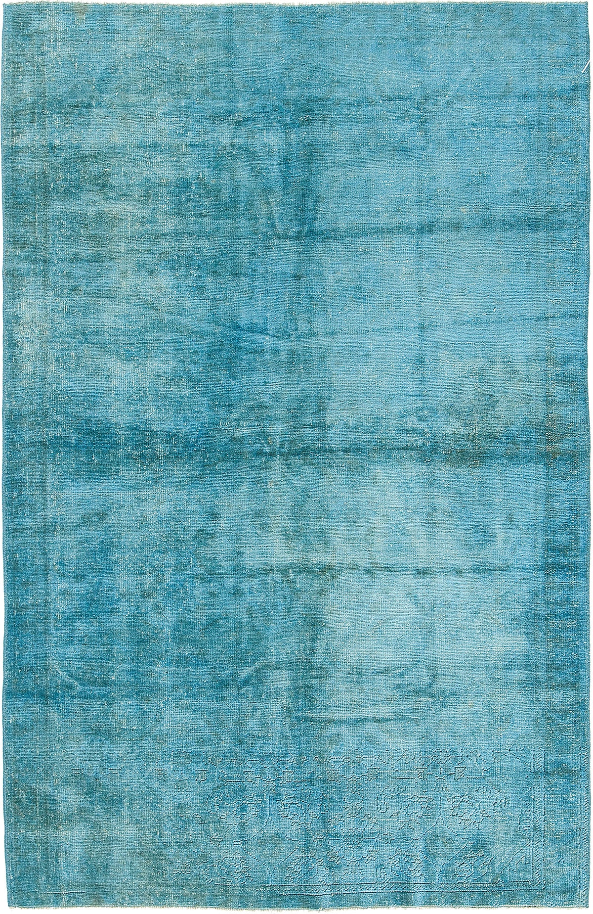 Overdyed Vintage Turkish Anatolian Rug - hand-knotted in Turkey - one-of-a-kind handmade area rug [#15]