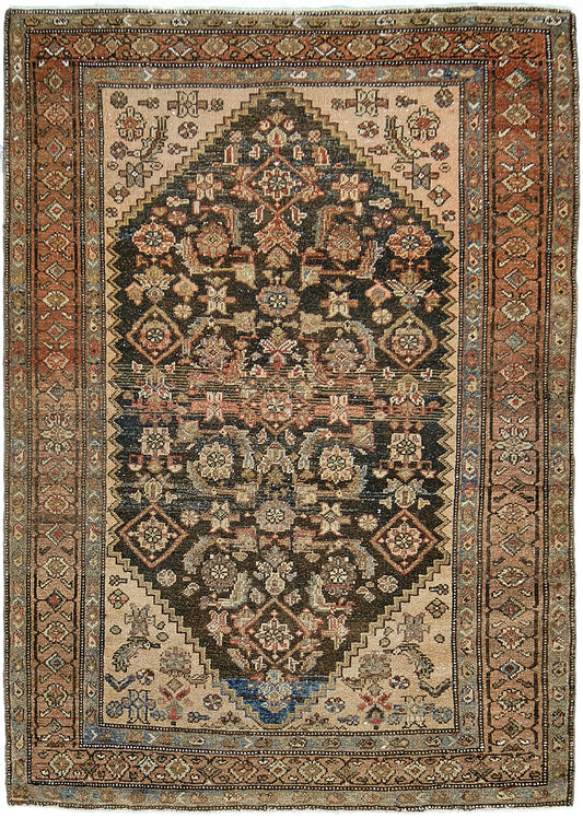 Persian Rug 3938 Vintage Persian Malayer 27229