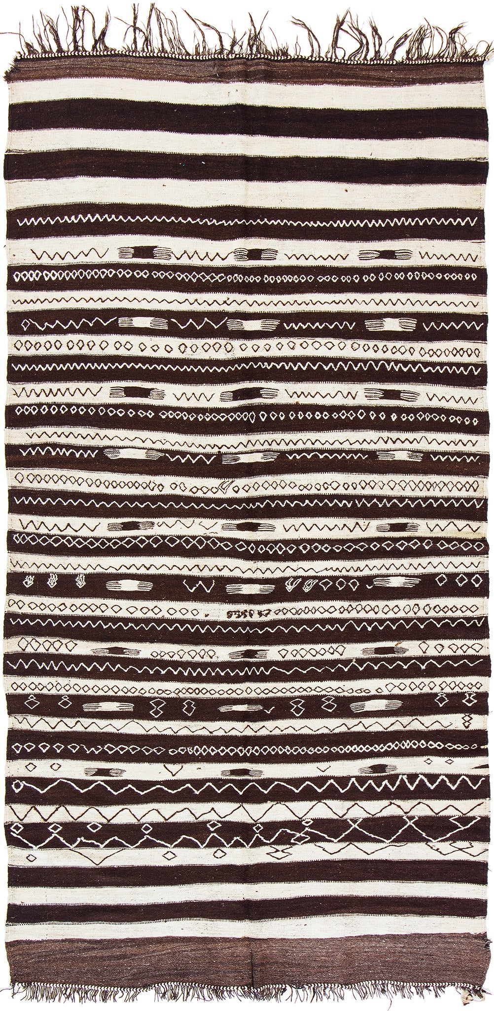 Modern Rug Image 13352 Vintage Moroccan High Atlas Berber Tribe Kilim
