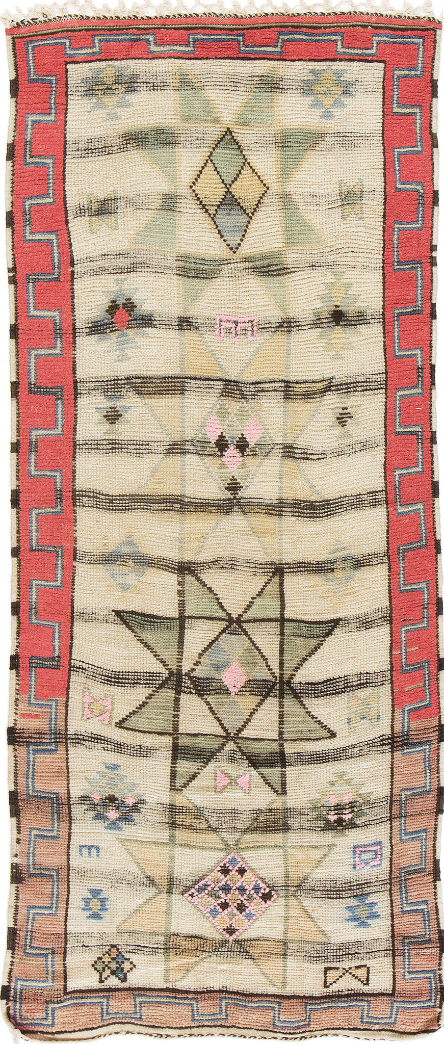 Modern Rug Image 13455 Vintage Moroccan Middle Atlas Tribe Berber Rug