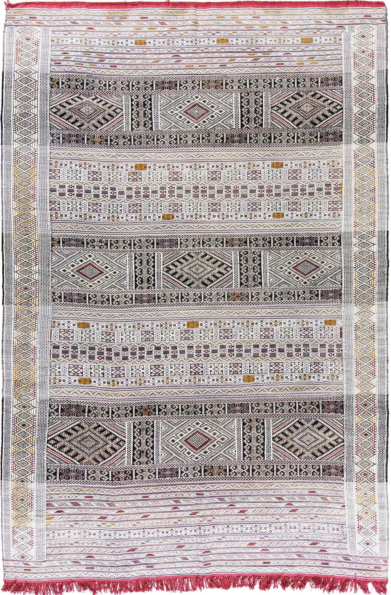 Moroccan Kilim Tiflet Flat Weave