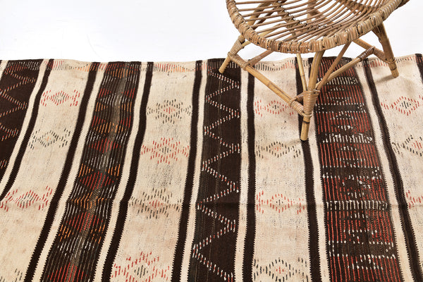 Modern Rug Image 13406 Vintage Moroccan High Atlas Berber Tribe Kilim