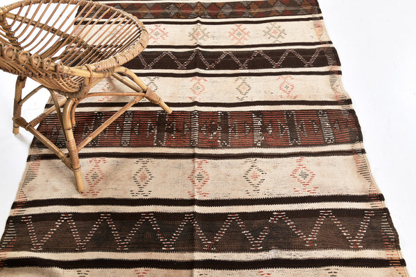 Modern Rug Image 13405 Vintage Moroccan High Atlas Berber Tribe Kilim
