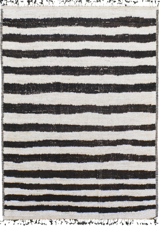 Libeccio, Haute Bohemian, Ivory Brown - one-of-a-kind handmade area rug