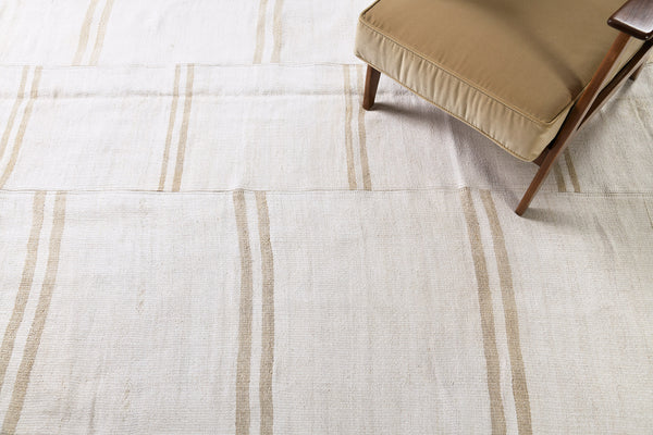 Vintage Anatolian Turkish Flat Weave Kilim - flat-weave kilim, hand-knotted in Turkey - styled in room setting [#13]