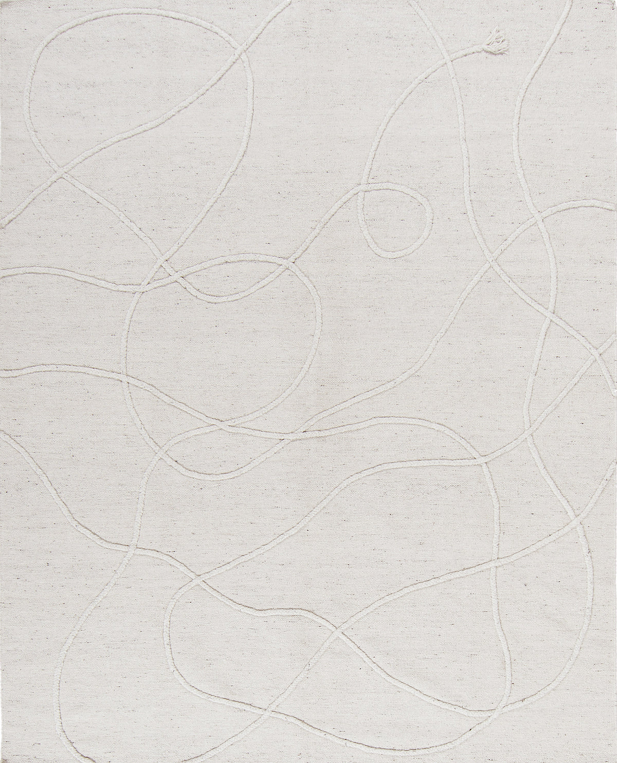 Modern Rug Image 5205 How to tie a knot by Liesel Plambeck
