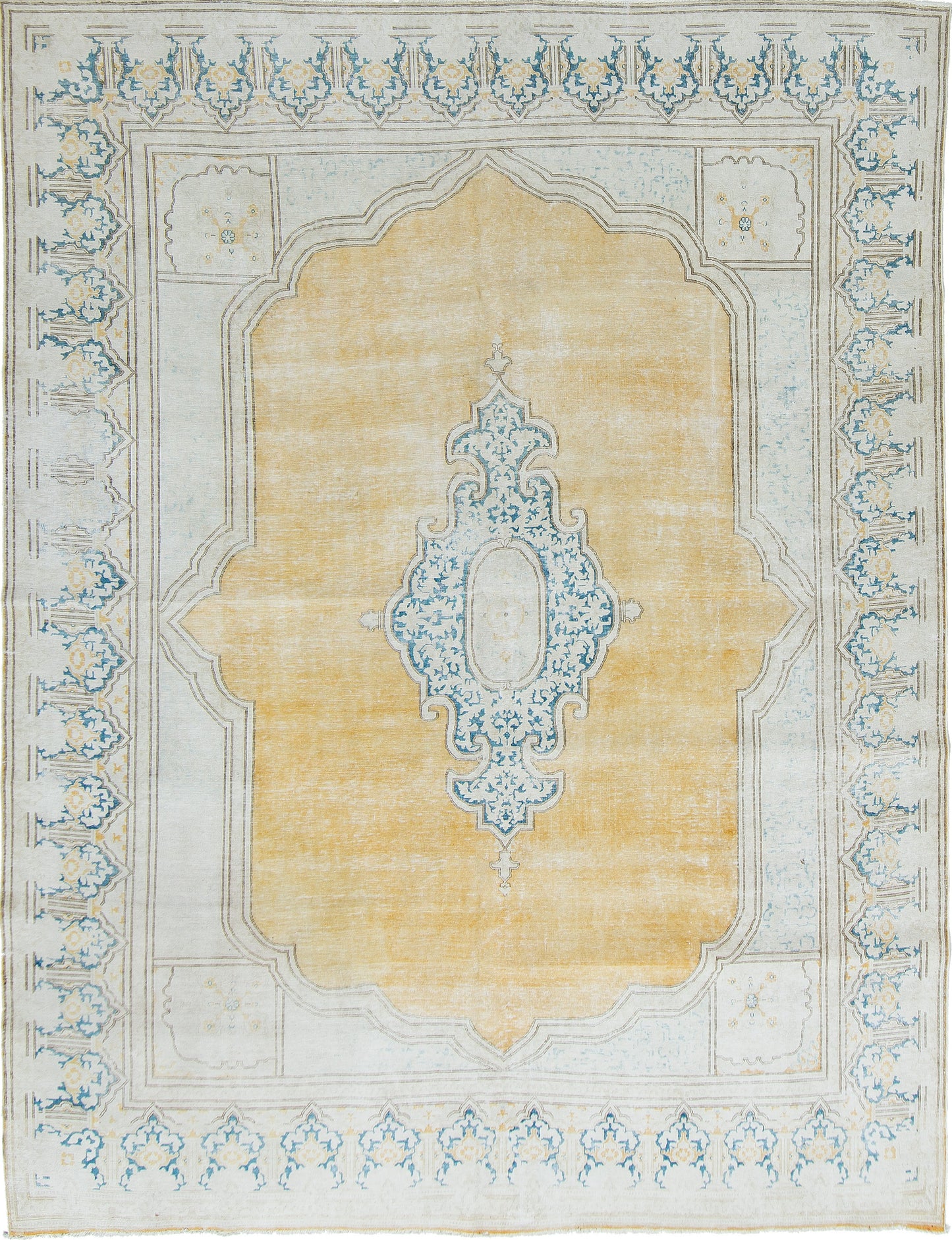 Persian Rug 3696 Vintage Persian Kerman 28109