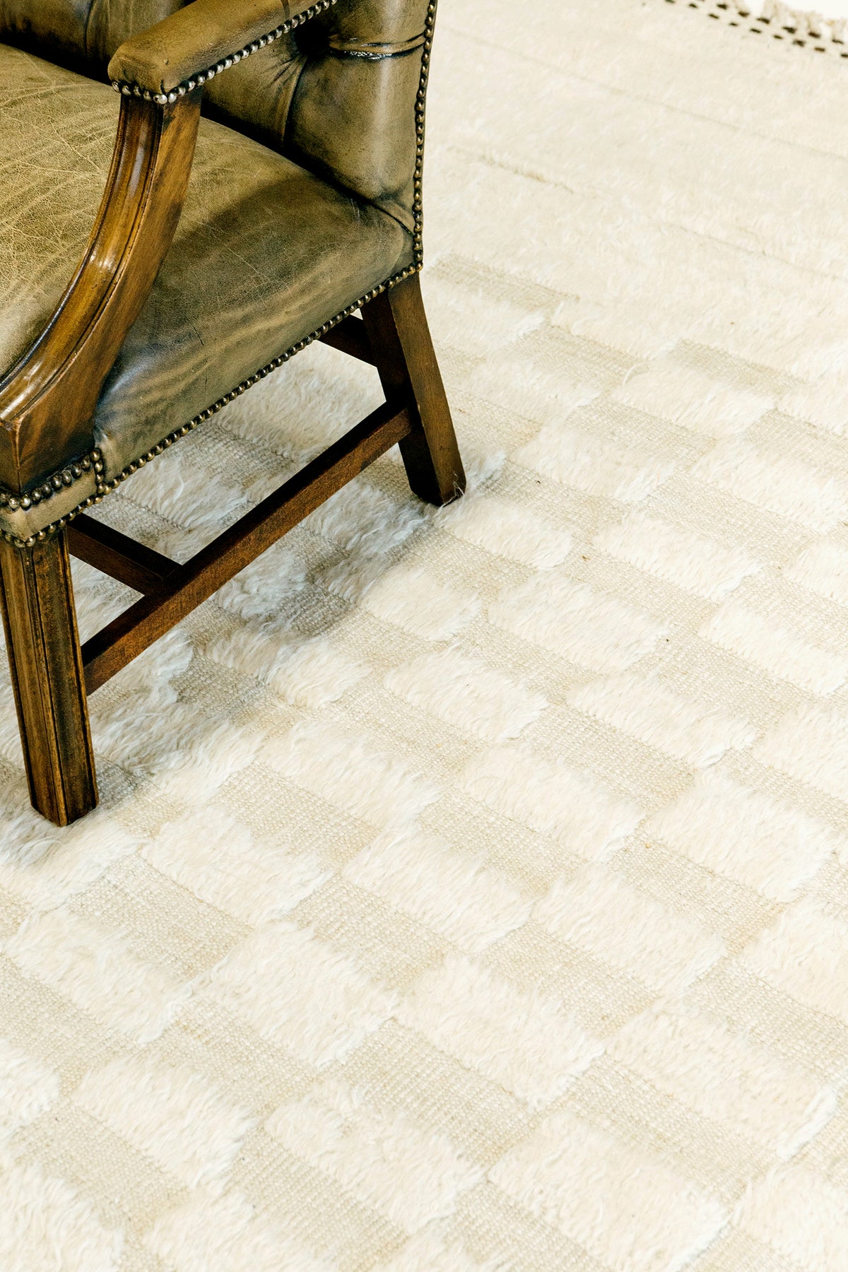 Sirocco, Haute Bohemian, Ivory - overhead flat lay view