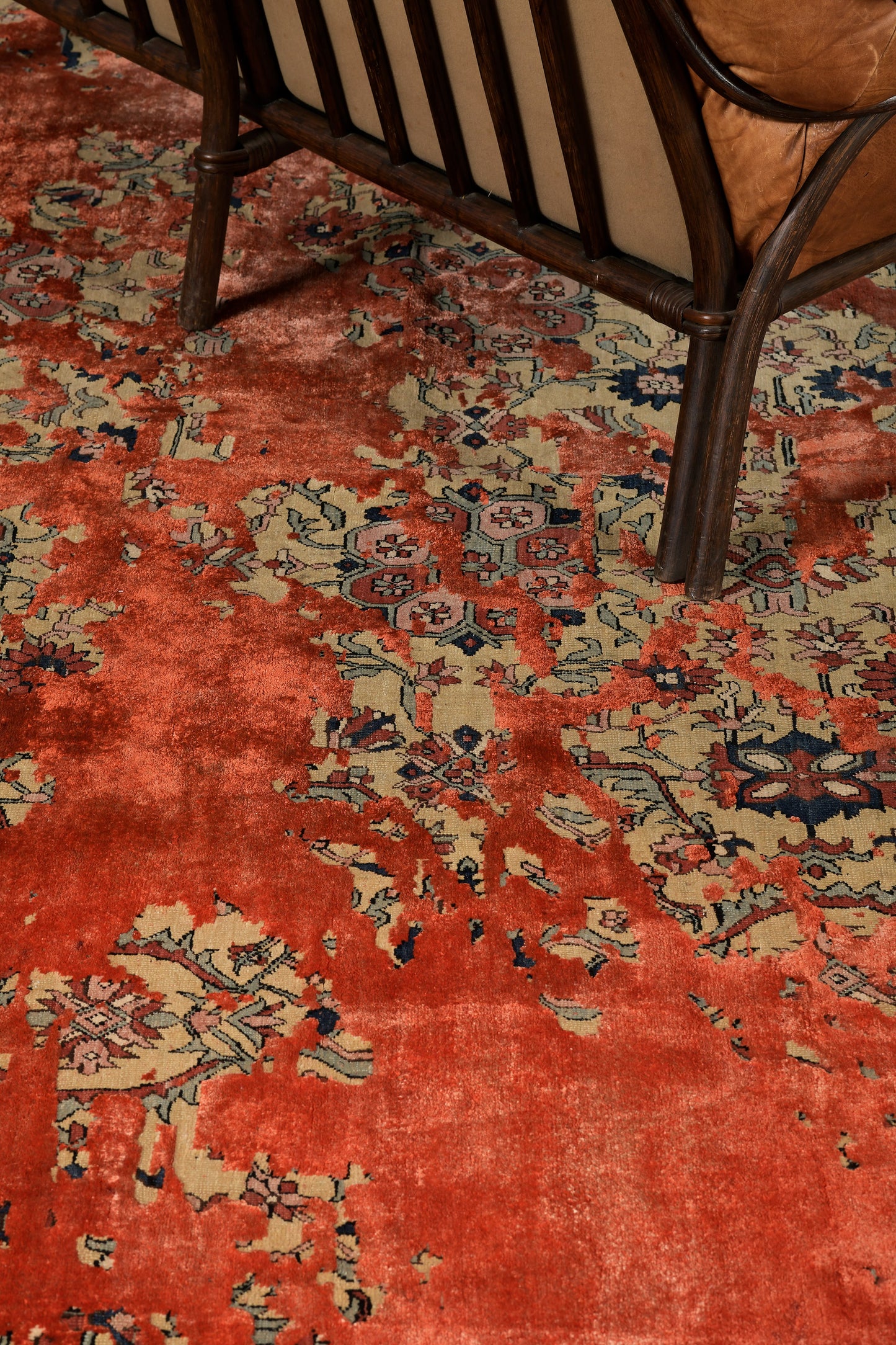 Wool and Silk Transitional Design Jan Kath Rug