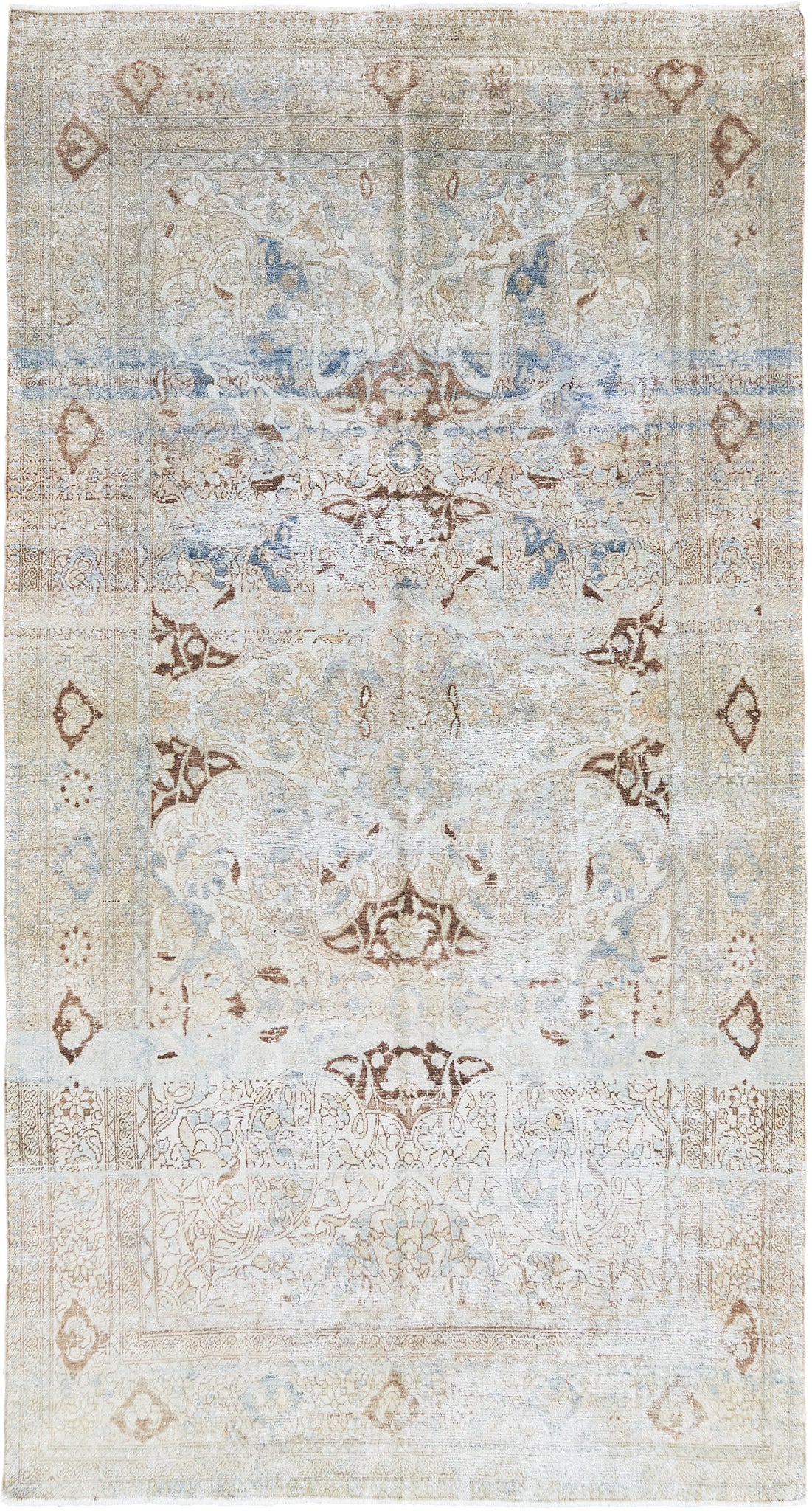 Vintage Persian Hamedan 29236 - one-of-a-kind handmade area rug
