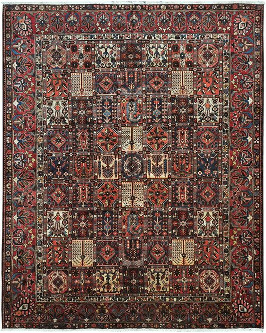 Persian Rug 3295 Vintage Persian Bakhtiari Rug 29761