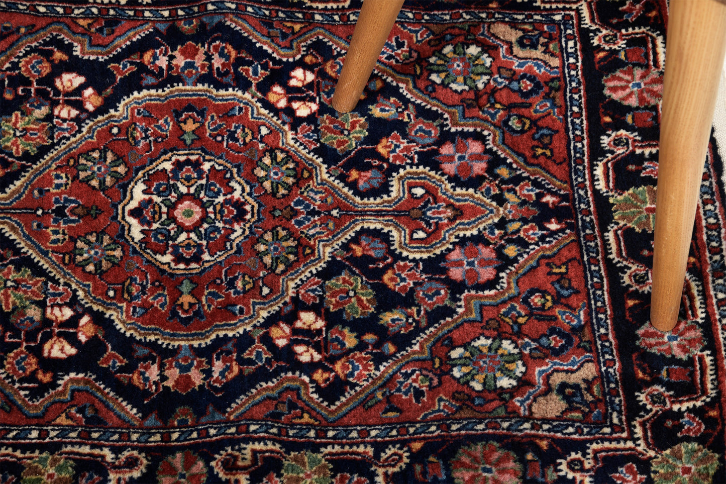 Persian Rug 4169 Vintage Persian Tabriz