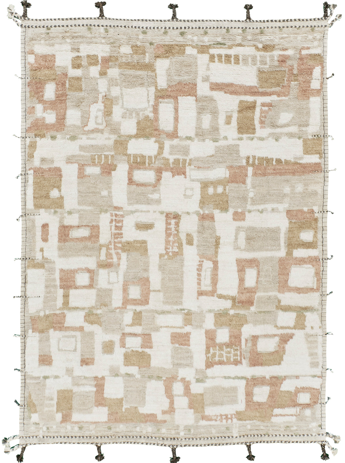 Tidar, Atlas Collection, Soft Clays - one-of-a-kind handmade area rug