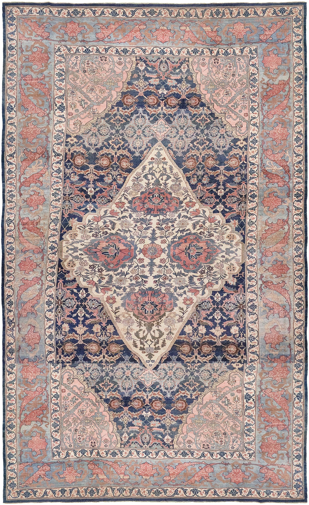 Persian Rug 221 Antique Persian Bidjar