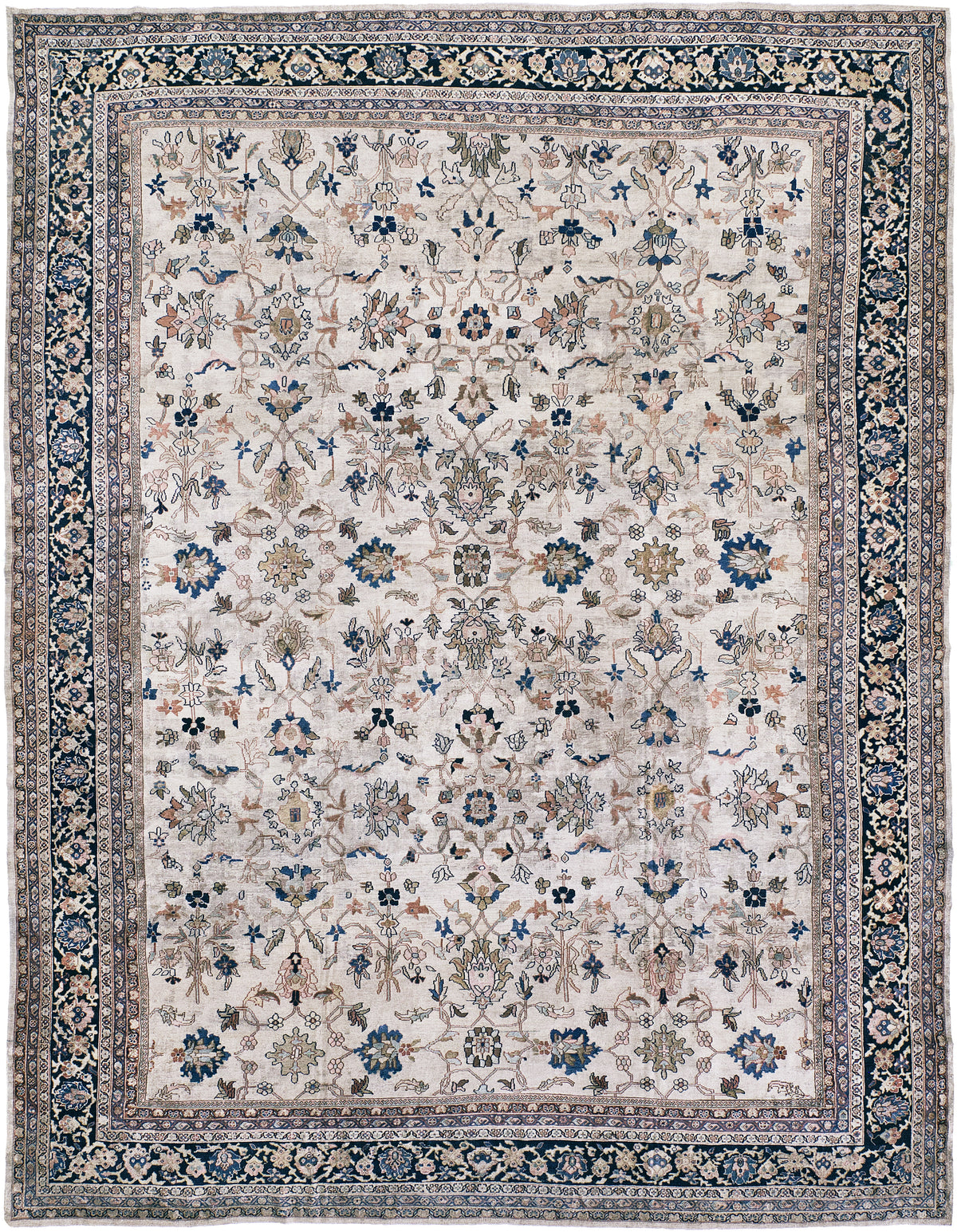 Antique Persian Sultanabad Rug - one-of-a-kind handmade area rug