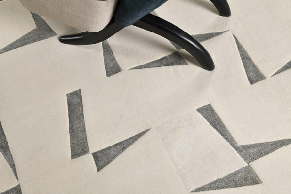 Fugue, Design Rhymes, White Storm - overhead flat lay view