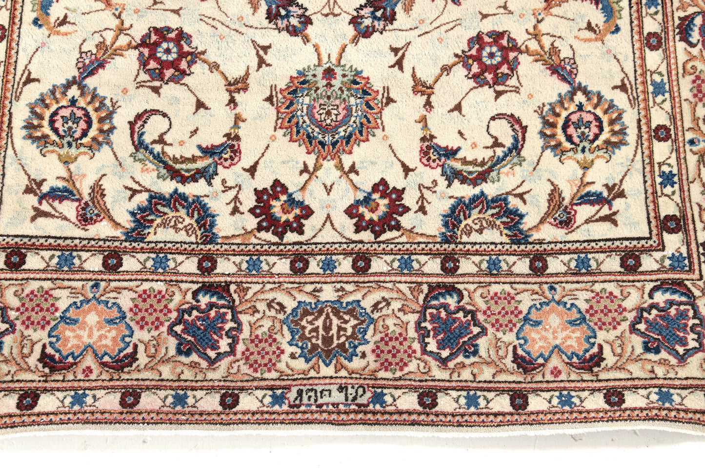 Persian Rug 3626 Vintage Persian Kashan 30405