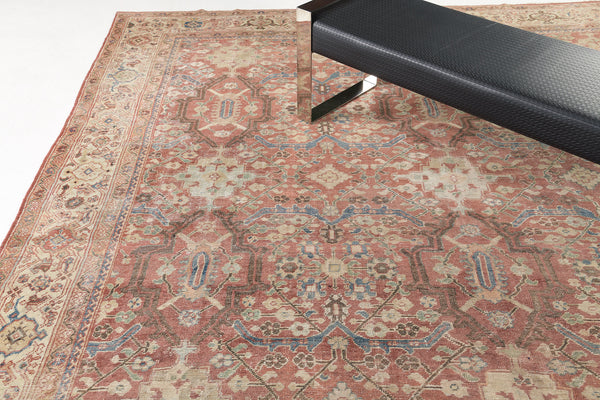 Persian Rug 2502 Antique Persian Zigler Mahal 30440