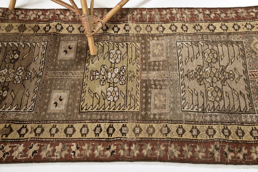 Persian Rug 836 Antique Persian Kurdish Runner