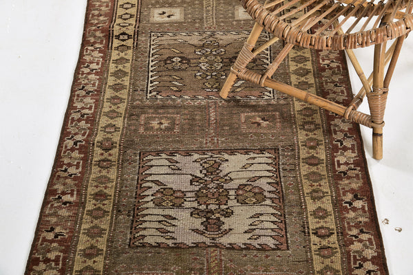 Persian Rug 839 Antique Persian Kurdish Runner