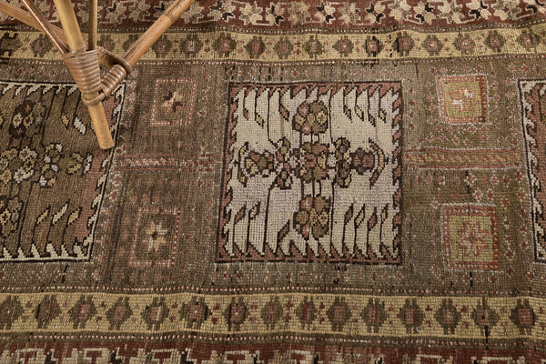 Persian Rug 838 Antique Persian Kurdish Runner