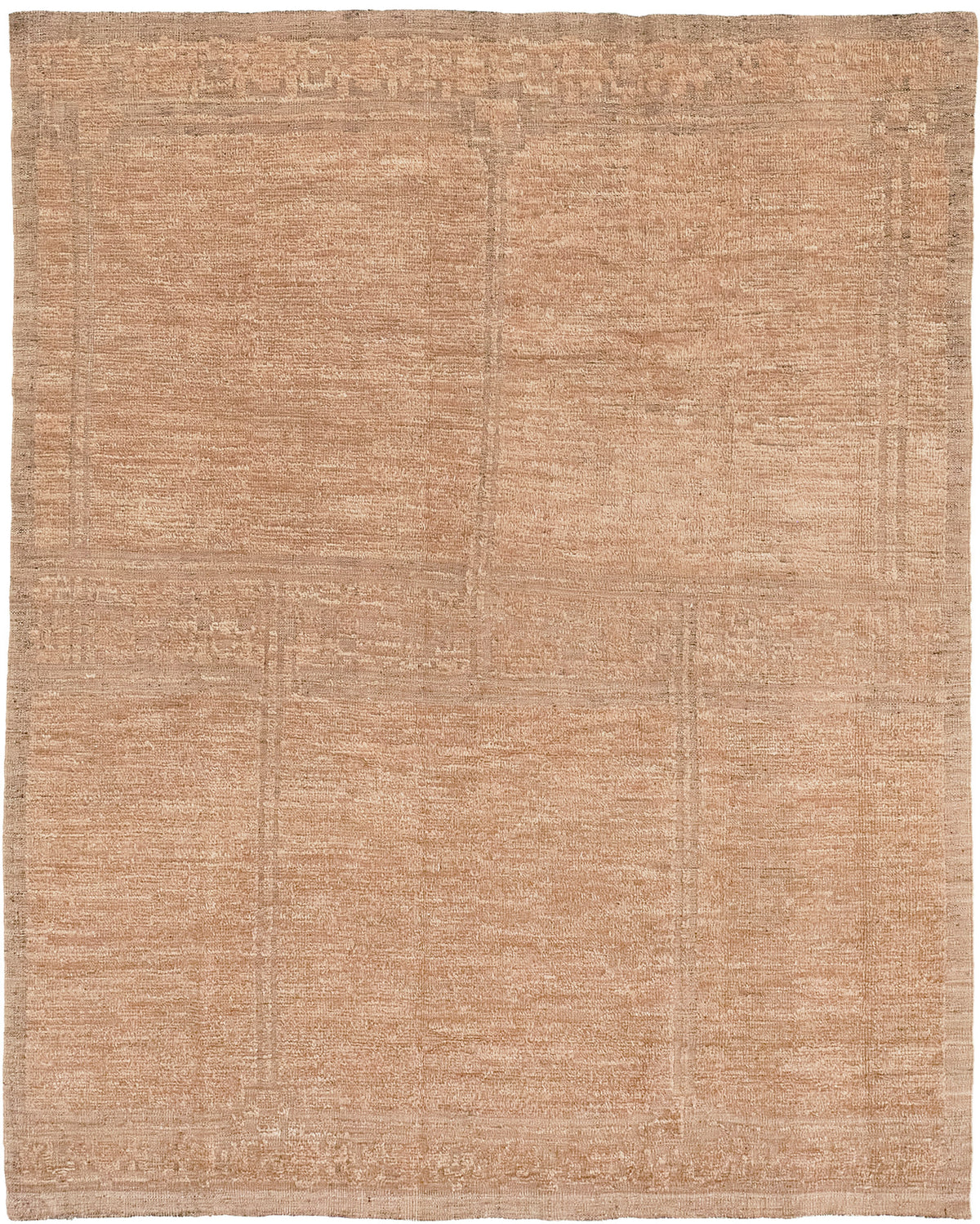 Udad, Nomad Collection, Terracotta - one-of-a-kind handmade area rug [#3]