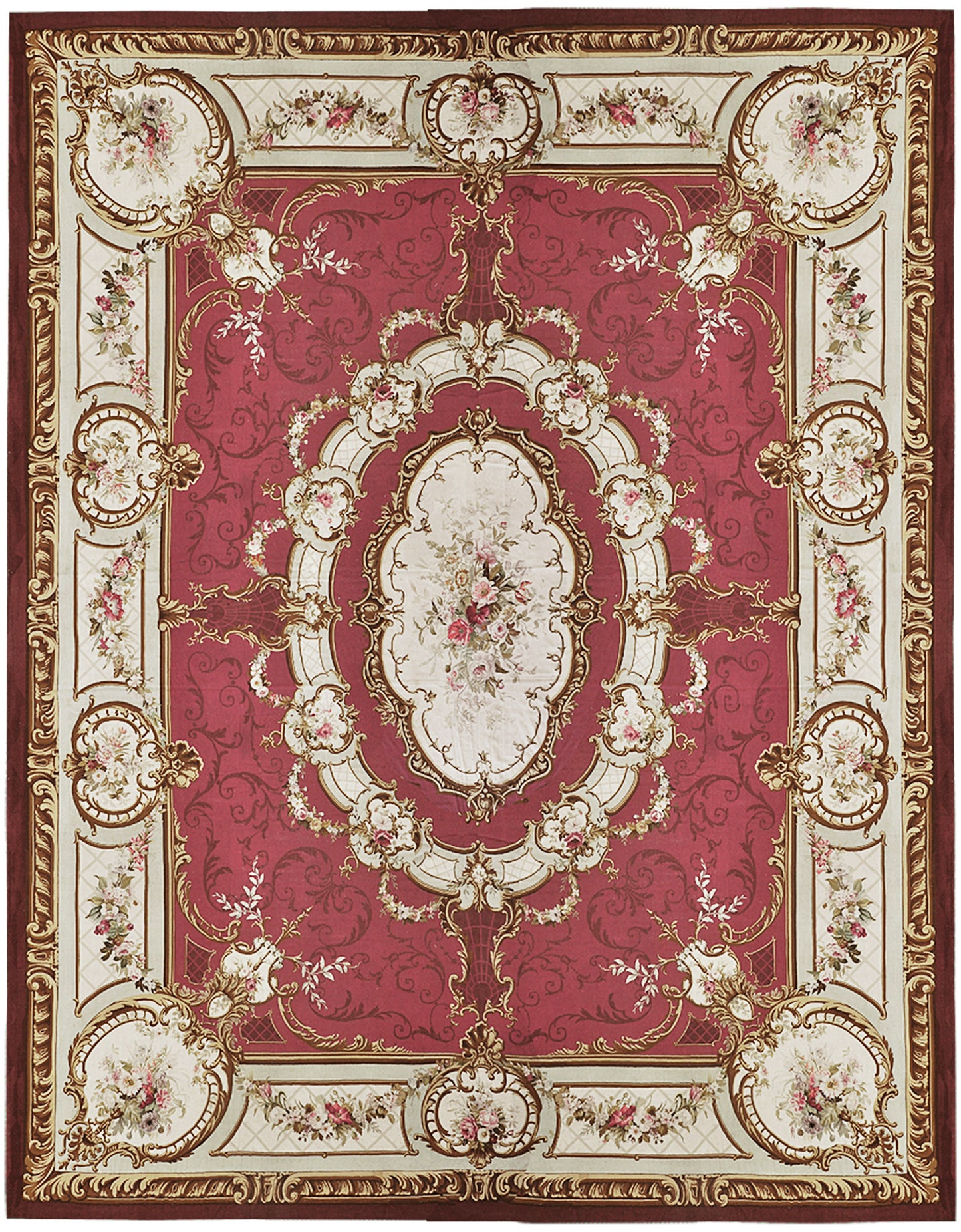 Antique Empire Aubusson MO53