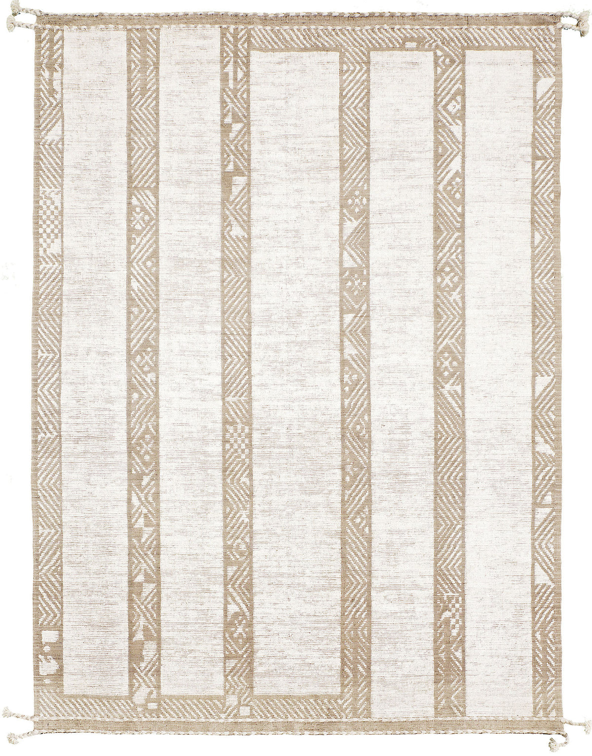 Amastan, Nomad Collection, Ivory Wheat - one-of-a-kind handmade area rug