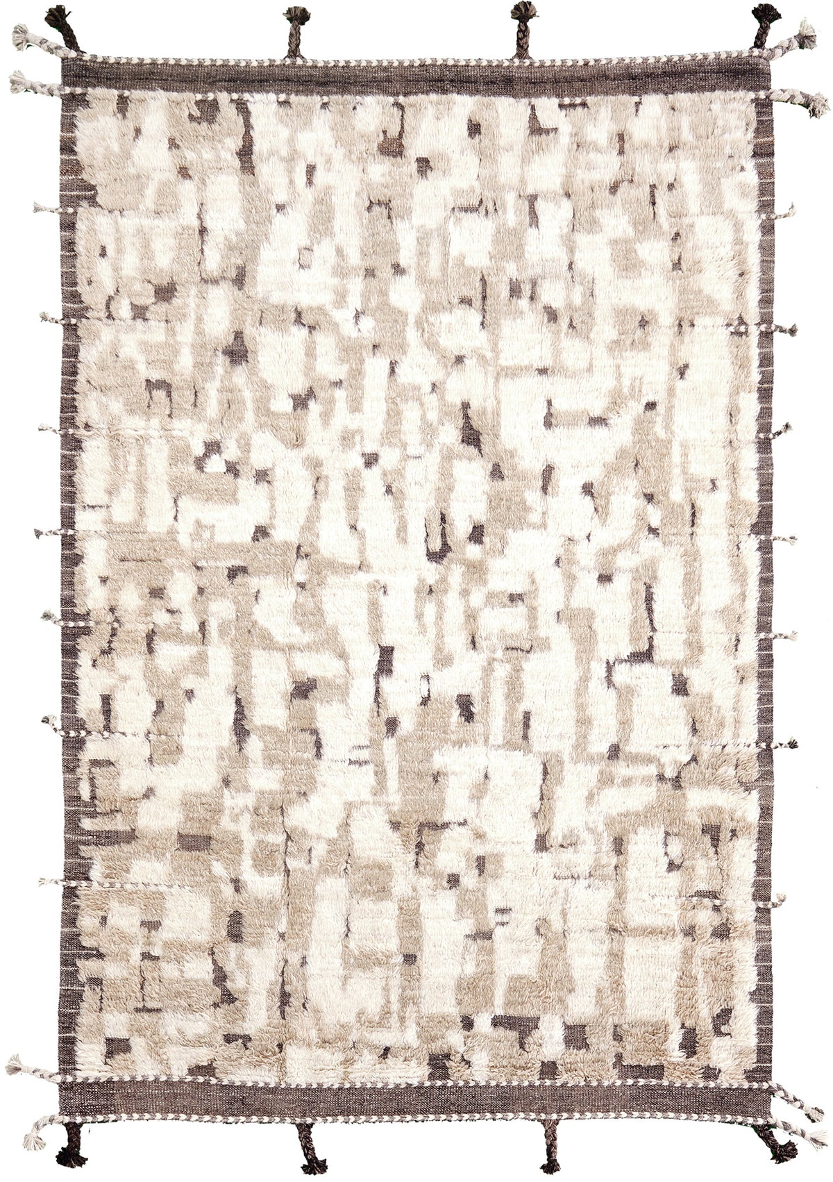 Deverpa, Atlas Collection, Gray Wheat - one-of-a-kind handmade area rug