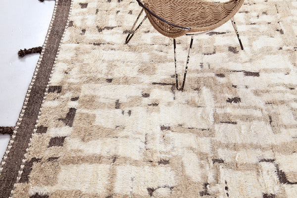 Deverpa, Atlas Collection, Gray Wheat - overhead flat lay view