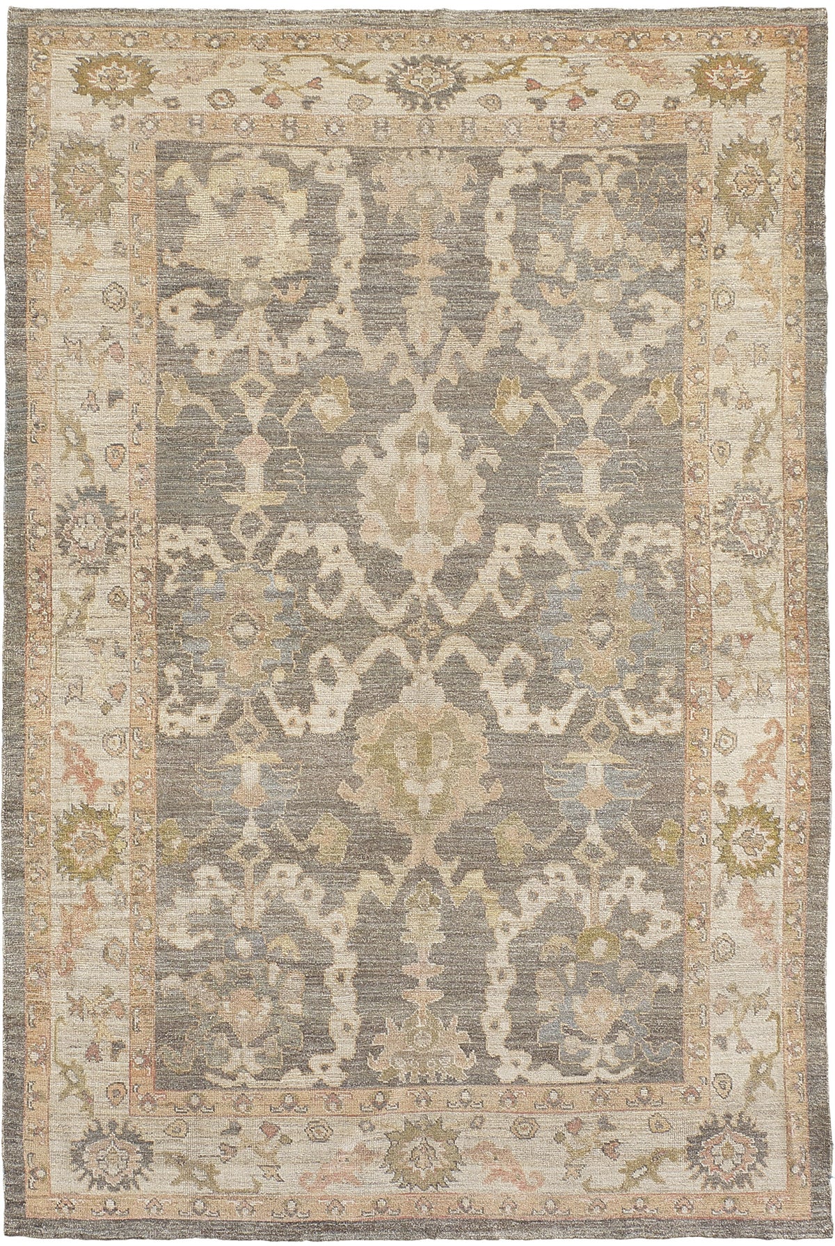 Oushak, Sultanabad Collection - one-of-a-kind handmade area rug [#2]
