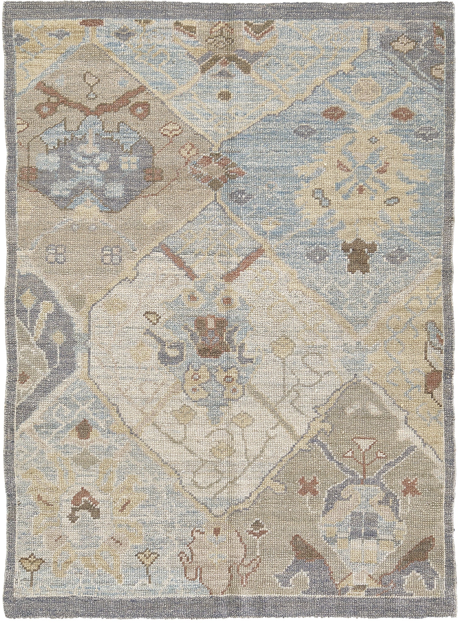 31618 4 11 X 6 9 Oushak Sultanabad Collection Mehraban Rugs 31618-4-11-x-6-9-oushak-sultanabad-collection-mehraban-rugs