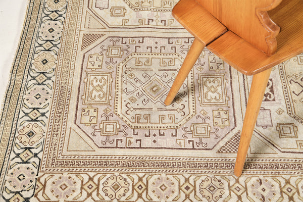 Vintage Turkish Sivas - hand-knotted in Turkey - styled in room setting