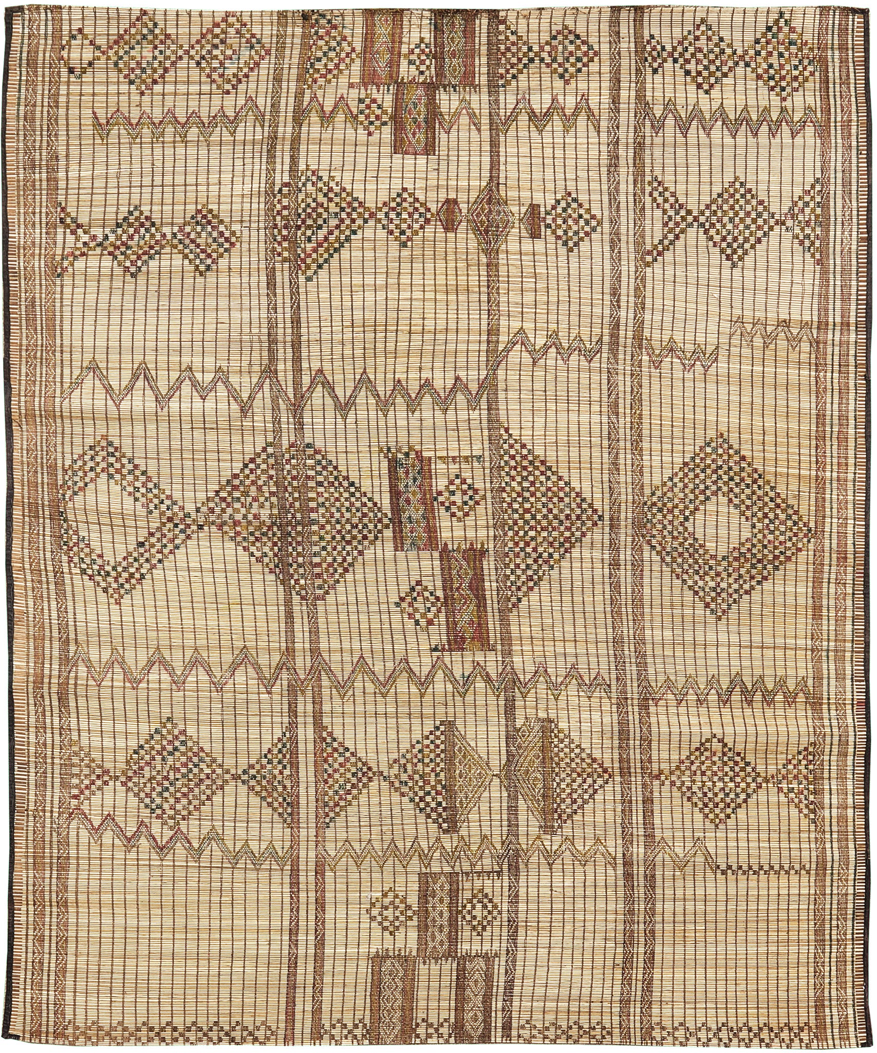 African Rug Textures 31654 - 7' 2