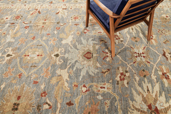 Sultanabad, Sultanabad Collection - close-up of weave texture and pile [#11]