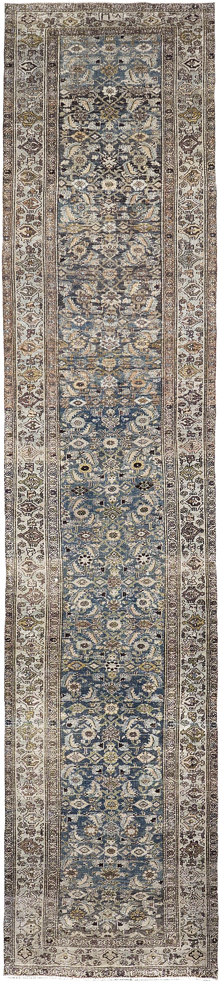 Antique Persian Bidjar Runner