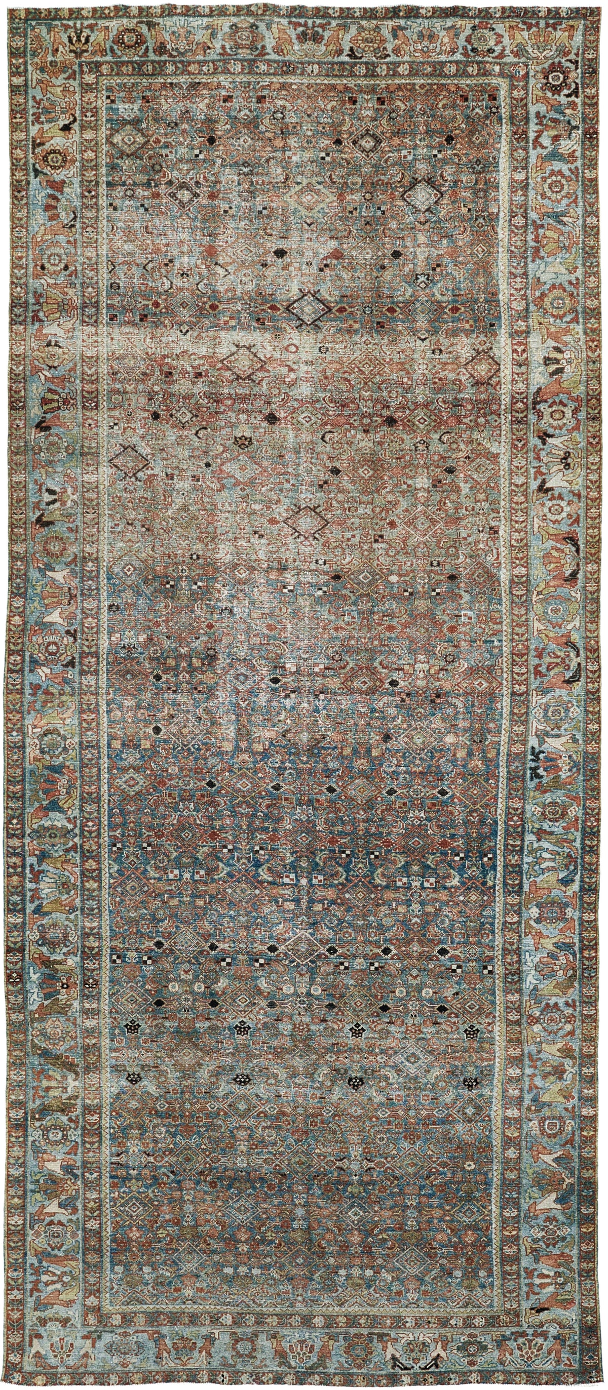 Persian Rug 1599 Antique Persian Malayer Runner