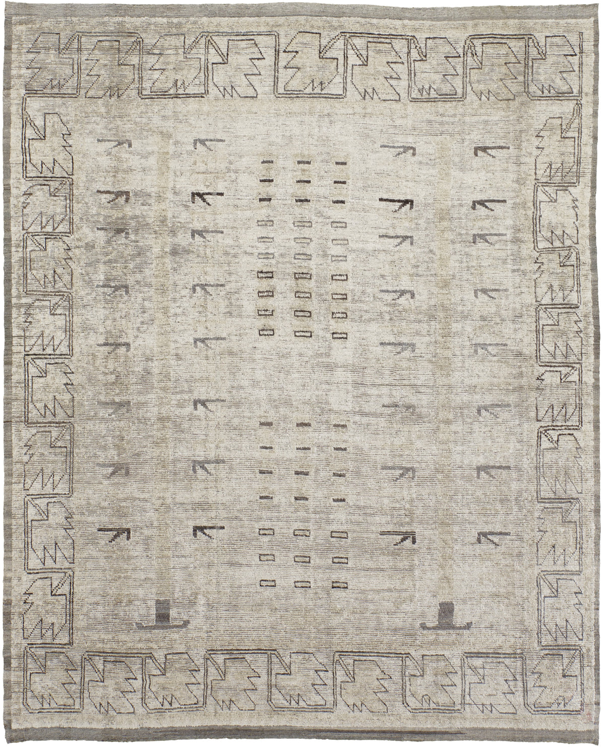 Kazak, Domicile Collection - one-of-a-kind handmade area rug [#3]