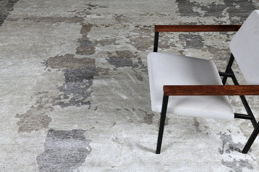 Chochinobake, Yokai Collection, Dark Taupe - close-up of weave texture and pile