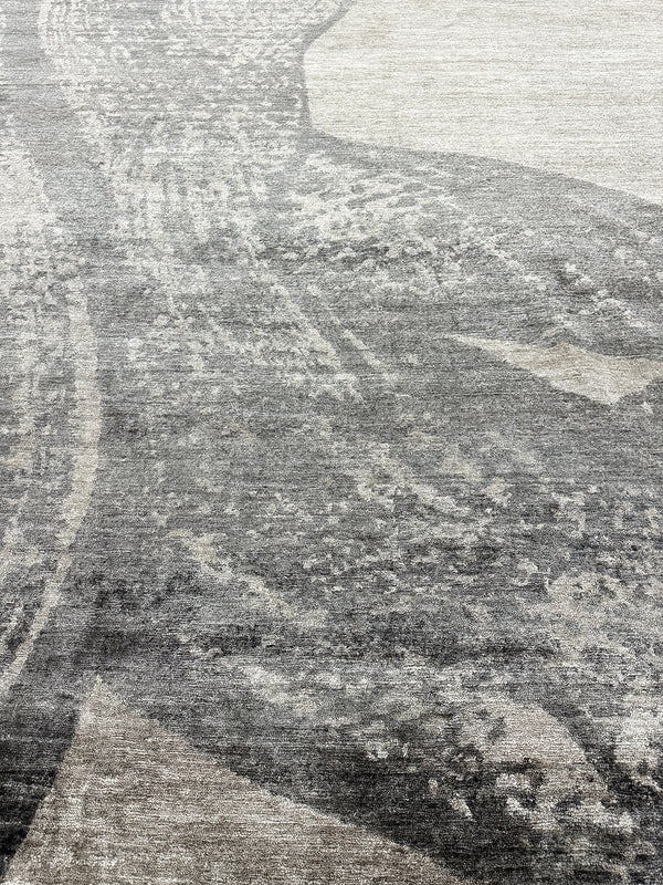 Modern Rug Image 4593 Genbu, Yokai Collection