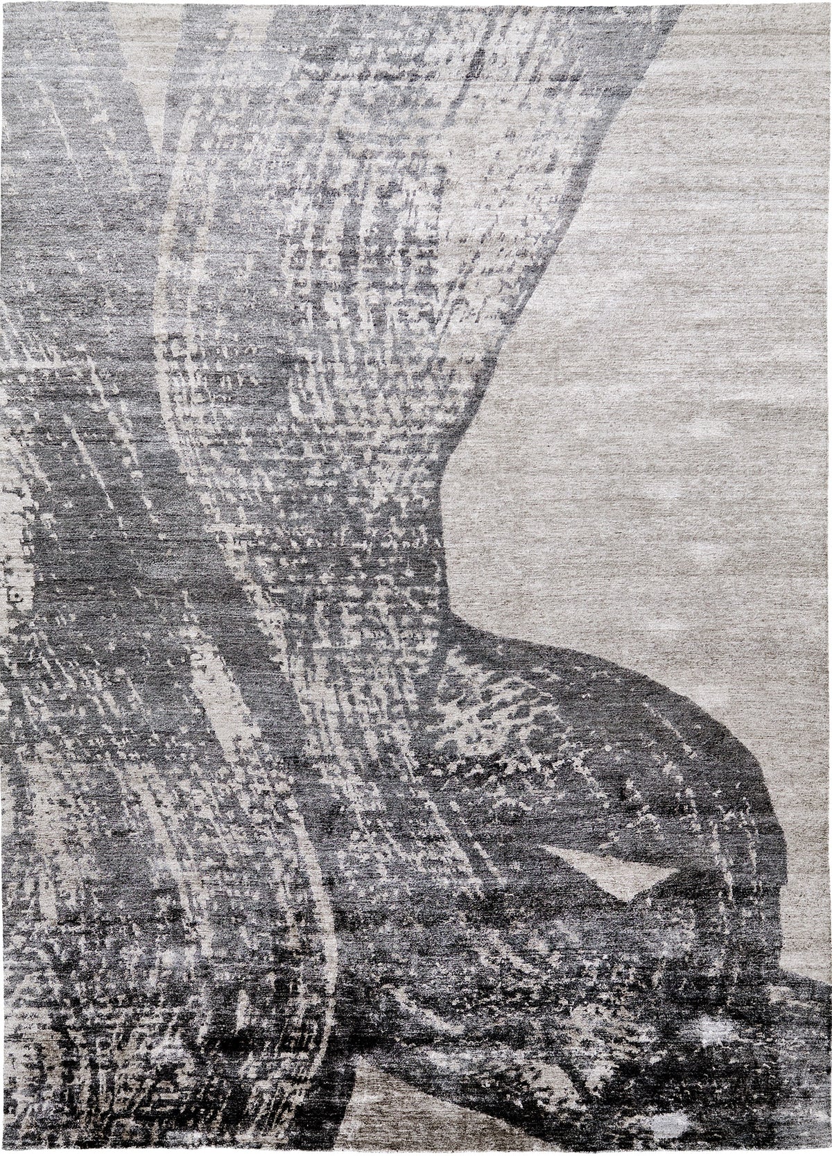 Modern Rug Image 4591 Genbu, Yokai Collection