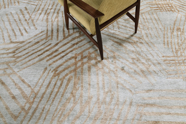 Otoroshi, Yokai Collection, Apricot Sun - detailed border and fringe